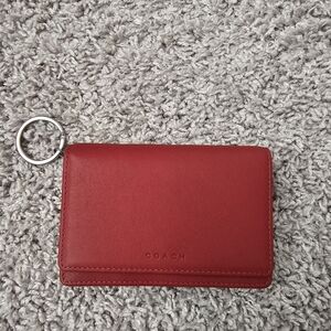 Coach Bedford Multifunction Wallet In Red